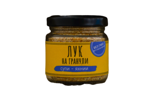 Лук на гранули